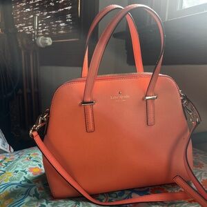 Kate Spade Maise Satchel Like New (coral)
